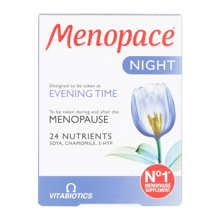 Vitabiotics Menopace Night 30 Tablets GOODS ASDA