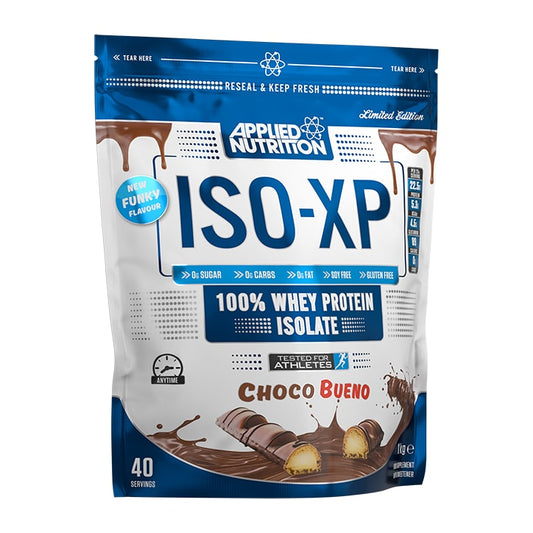 Applied Nutrition ISO-XP Chocolate Bueno 1kg Whey Protein Holland&Barrett   