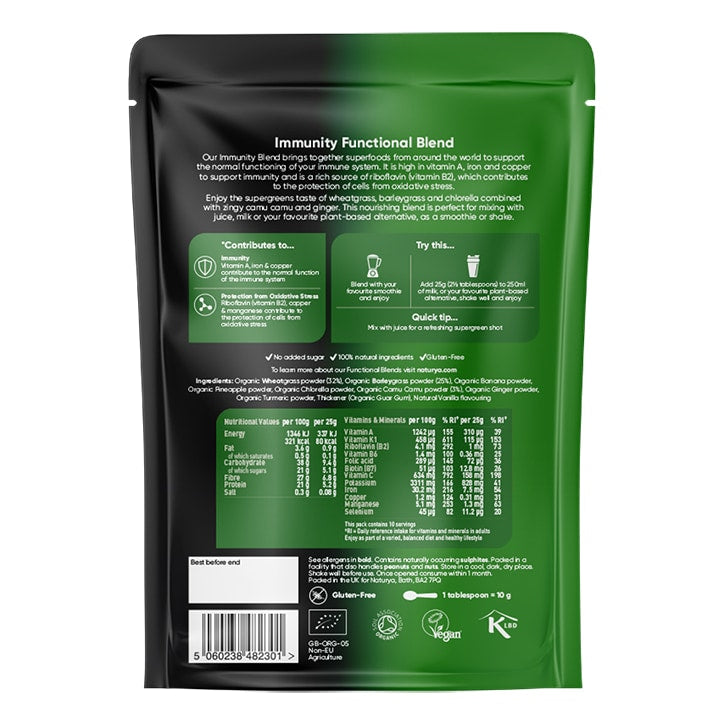 Naturya Organic Functional Blend Immunity 250g Superfood Powders Holland&Barrett   