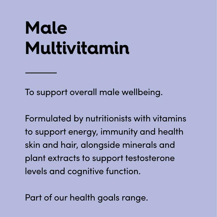 Vitl Male Multivitamin 30 Capsules GOODS ASDA