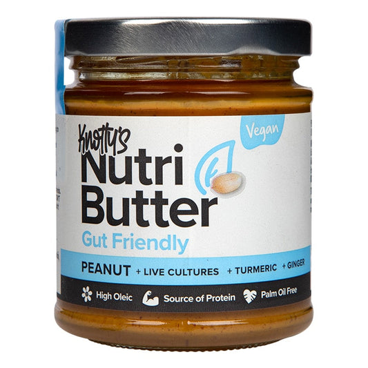 Knotty's Nutri-Butter Gut Friendly 180g Peanut Butter Holland&Barrett   