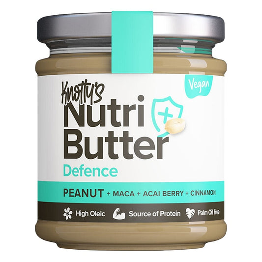 Knotty's Nutri-Butter Defence Peanut Butter 180g Peanut Butter Holland&Barrett   