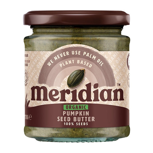 Meridian Organic Pumpkin Seed Butter 170g Honey, Jams & Spreads Holland&Barrett   