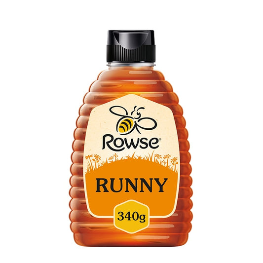 Rowse Squeezy Clear Honey 340g Honey Holland&Barrett   