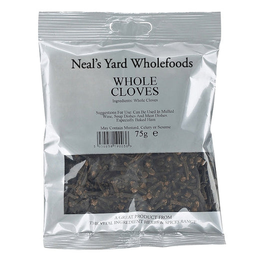 Neal's Yard Wholefoods Whole Cloves 75g Herbs, Spices & Seasoning Holland&Barrett   
