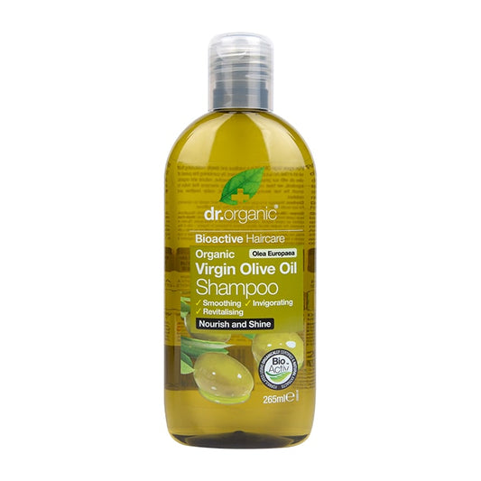 Dr Organic Virgin Olive Oil Shampoo 265ml Natural Shampoo Holland&Barrett   