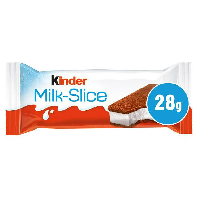 Kinder Milk Sandwich Slice 28g Eastern European Sainsburys   