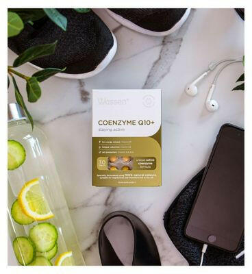 Wassen Coenzyme Q10 + Vitamin E 30 Tablets General Health & Remedies Boots