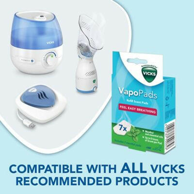 Vicks Comforting VapoPads Refill Scent Pads - Menthol scent General Health & Remedies Boots