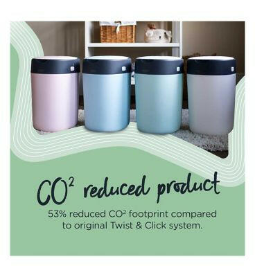 Tommee Tippee Twist and Click Advanced Nappy Bin Refill Cassettes, Sustainably Sourced Antibacterial GREENFILM, Pack of 3 Toys & Kid's Zone Boots