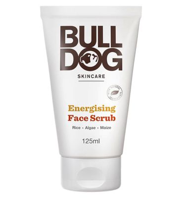 Bulldog Energising Face Scrub 125ml Men's Toiletries Boots   