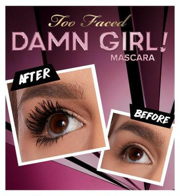 Too Faced Damn Girl! Doll-Size 24-Hour Mascara 6ml Make Up & Beauty Accessories Boots