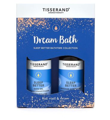 Tisserand Aromatherapy Dream Bath Sleep Better Bathtime Collection Sleep & Relaxation Boots   