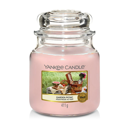 Yankee Candle Large Jar Garden Picnic GOODS Boots   