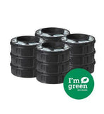 Tommee Tippee Twist & Click Nappy Bin Refill Cassettes, Sustainably Sourced Antibacterial GREENFILM, Pack of 12 Toys & Kid's Zone Boots