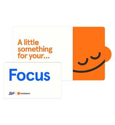 Headspace Focus Giftcard - 6 months Pre-Paid Membership Sleep & Relaxation Boots   