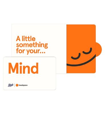 Headspace Mind Giftcard - 6 months Pre-Paid Membership Sleep & Relaxation Boots   