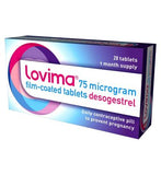Lovima 75 Microgram Film-Coated Tablets 28s - 1 month supply. Intimate Care Boots   