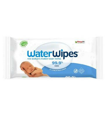 WaterWipes Original Plastic Free Baby Wipes Single Pack (60 wipes) GOODS Boots