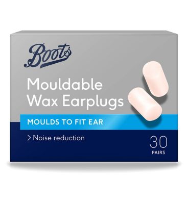 Boots Mouldable Wax Earplugs - 30 Pairs GOODS Boots   