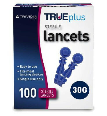 Trividia TRUEplus Lancets 30 Gauge - 100 Sterile Lancets General Health & Remedies Boots