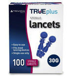 Trividia TRUEplus Lancets 30 Gauge - 100 Sterile Lancets General Health & Remedies Boots