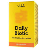 Vitl Health Goals Daily Biotic - 30 Vegan Capsules Vitamins, Minerals & Supplements Boots