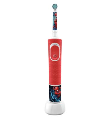 Oral-B Kids Electric Toothbrush Spider-Man Designed By Braun Dental Boots   