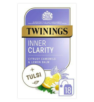 Twinings Inner Clarity Citrusy Camomile & Lemon Balm 18s Vegetarian & Vegan Boots