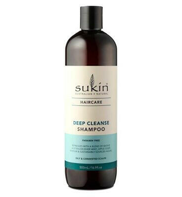 Sukin Deep Cleanse Shampoo 500ml Haircare & Styling Boots