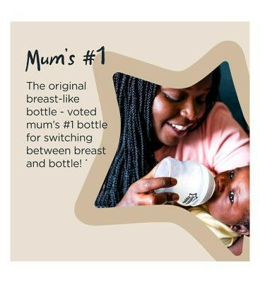 Tommee Tippee Natural Start Anti-Colic Baby Bottle, Slow Flow Breast-Like Teat, Anti-Colic Valve, Self-Sterilising, Pack of 6 Toys & Kid's Zone Boots