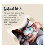 Tommee Tippee Advanced Anti-Colic Baby Bottle, Slow Flow Breast-Like Teat, Vented Anti-Colic Wand, Self-Sterilising, Pack of 3 Baby Accessories & Cleaning Boots