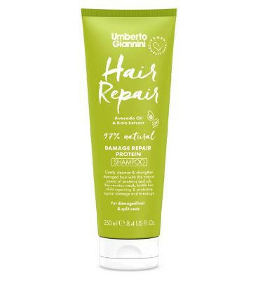 Umberto Giannini Hair Repair Protein Shampoo 250ml GOODS Boots