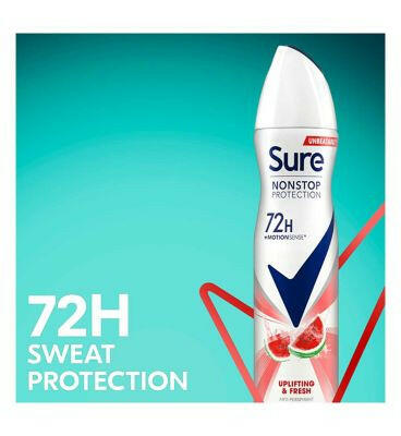 Sure Uplifting & Fresh Nonstop Protection Anti-perspirant Deodorant Aerosol 250 ml Deodorants Boots