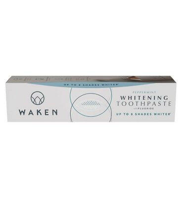 Waken Whitening Toothpaste PepperMint 75ml Dental Boots
