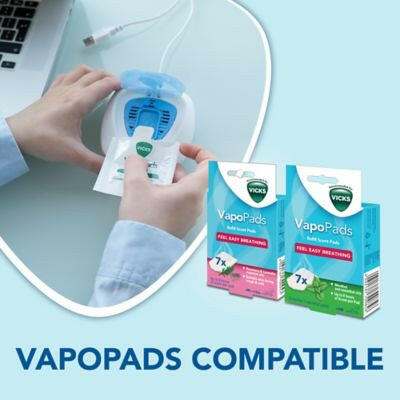Vicks Portable Waterless Diffuser General Health & Remedies Boots