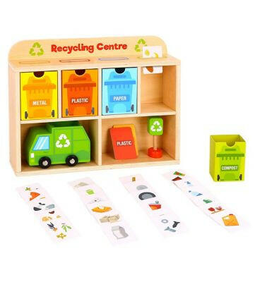 Tooky Toy Wooden Recycling Centre Toys & Kid's Zone Boots