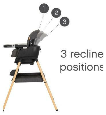 Tutti Bambini Nova Evolutionary Highchair - Grey/Oak GOODS Boots