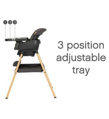 Tutti Bambini Nova Evolutionary Highchair - Grey/Oak GOODS Boots