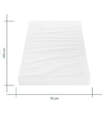 Tutti Bambini Eco Fibre Deluxe Cot Bed Mattress (70 x 140 cm) GOODS Boots