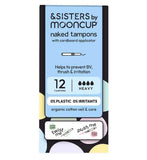 &SISTERS by Mooncup Heavy Eco-applicator Tampons | Bleach Free, Plastic Free GOODS Boots   