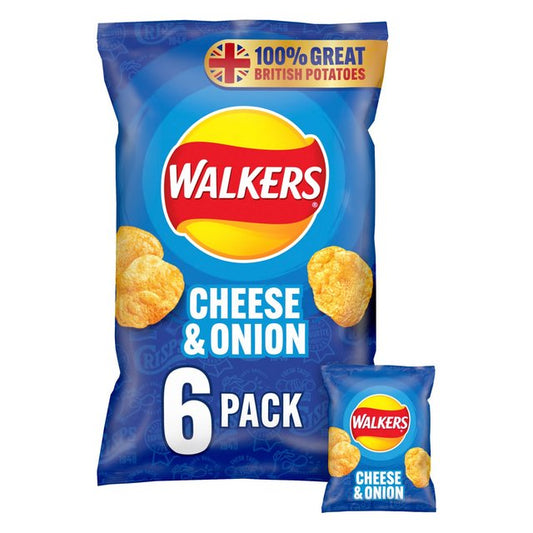 Walkers Cheese & Onion Crisps Free from M&S Title  