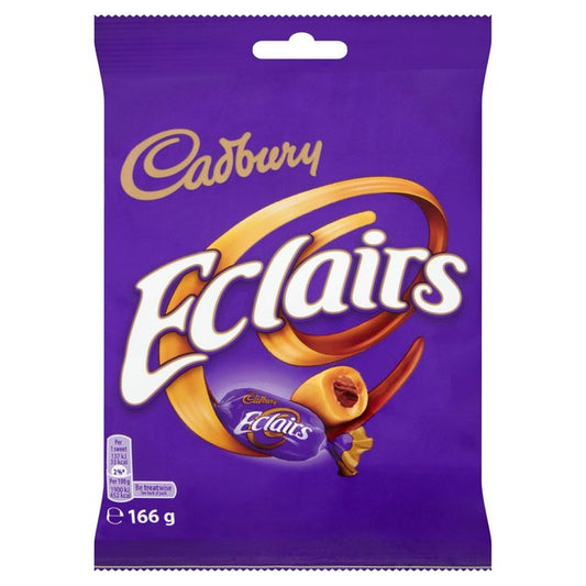 Cadbury Chocolate Eclairs Bag Sweets M&S Title  