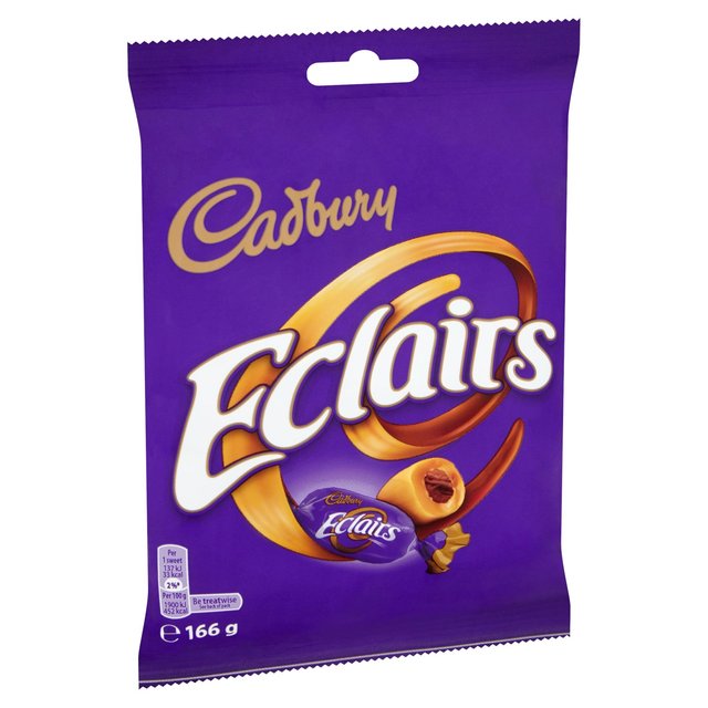 Cadbury Chocolate Eclairs Bag Sweets M&S   