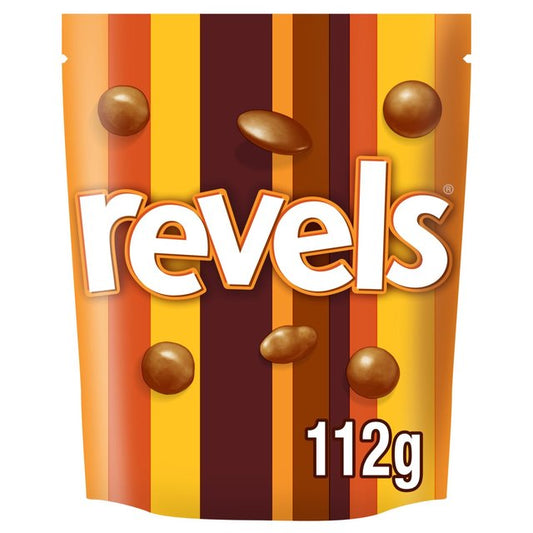 Revels Milk Chocolate with Raisins, Coffee, Orange & Chocolate Bites Bag Sweets M&S Title  