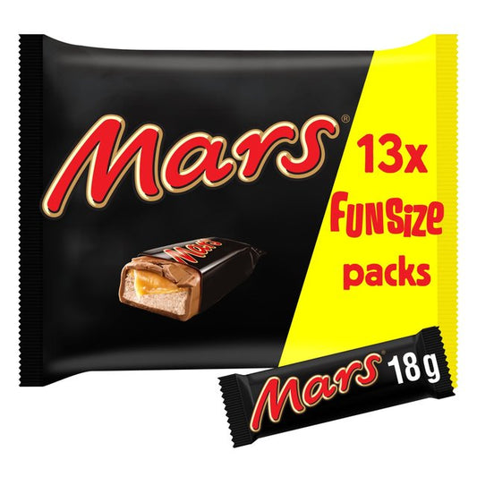Mars Caramel, Nougat & Milk Chocolate Funsize Bars Multipack KOSHER M&S Title  