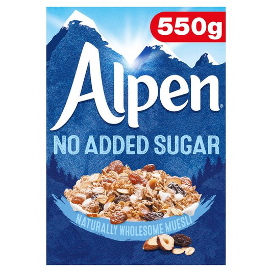 Alpen Muesli No Added Sugar 550g GOODS M&S   