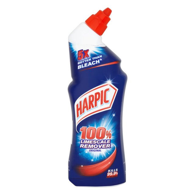 Harpic 100% Limescale Remover Original Toilet Cleaner Bathroom M&S   