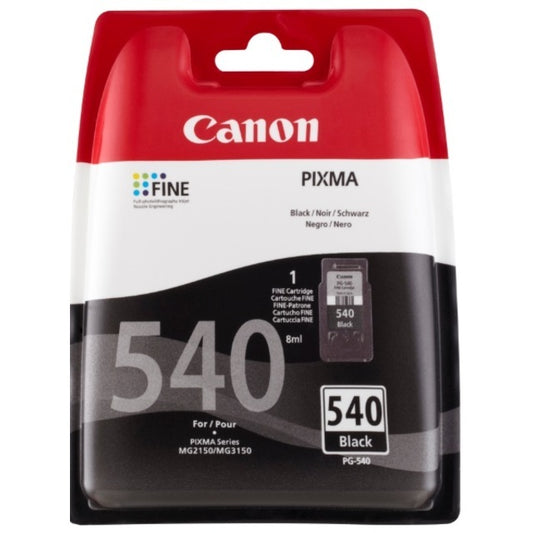 Canon PG-540 Black Inkjet Cartridge Desk Storage & Filing M&S Title  