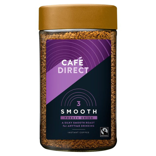 Cafedirect Fairtrade Smooth Roast Instant Coffee Fairtrade M&S Title  